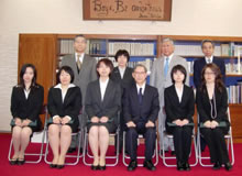 表彰式の様子