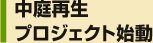 中庭再生プロジェクト始動プロジェクト始動