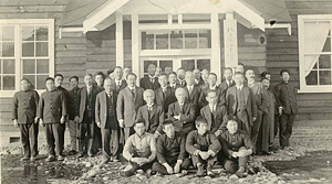 開寮式出席者(1924年)