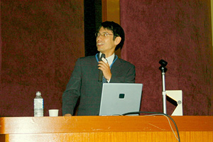 見延教授による講演