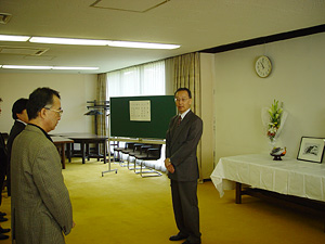 上出研究所長の挨拶