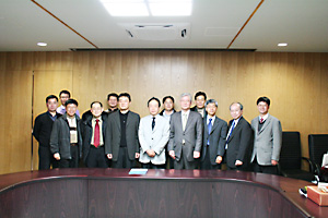 韓国諸大学 研究・産学連携担当者視察団