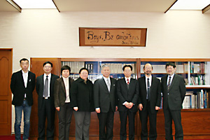 中国医科大学口腔学院長御一行