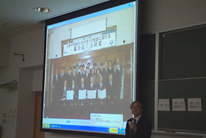 長田理研特任顧問(北大名誉教授)による閉会の挨拶