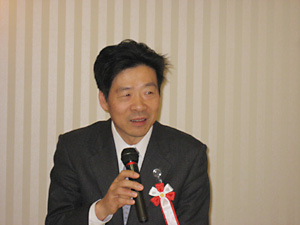 来賓挨拶・深野弘行北海道経済産業局長