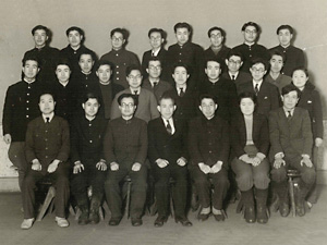 理学部動物学科卒業記念(1948年)