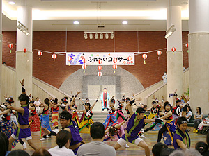 「平岸天神」の迫力ある演舞