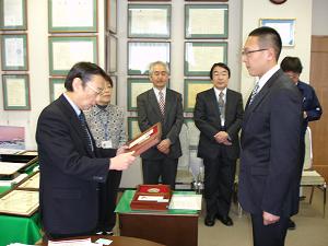クラーク賞の授与