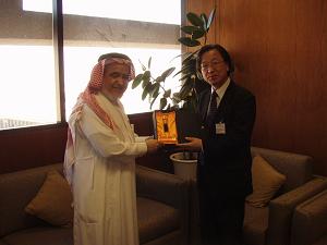 Jauwad副学長への表敬訪問