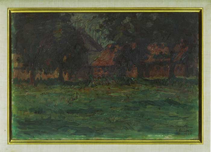 田邊至油彩画(1913年筆)