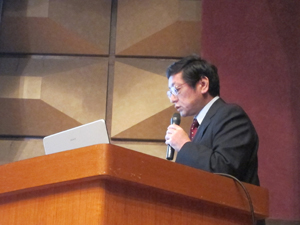 幸田敏明委員長の講義