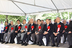 各大学総長及び副学長,来賓の方々