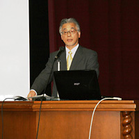 松井農学研究院長の挨拶