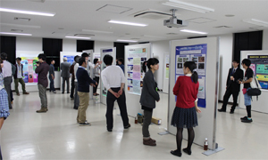 コース紹介のパネル展示