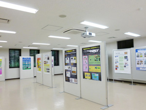 コース・研究室紹介パネル展示