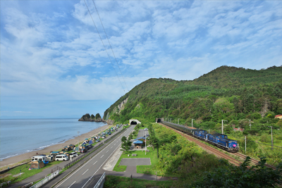 2014.8.14 室蘭本線 礼文〜大岸(豊浦町)