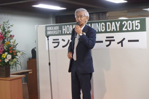 近藤会長の歓迎挨拶