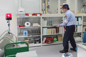 初期消火訓練の様子