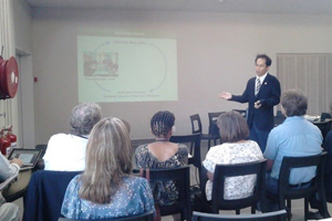 本学とプレトリア大学の教職員による双方の研究紹介(人獣共通感染症リサーチセンター 伊藤公人教授)