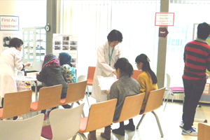 「大切なFirst Aidについて」のコーナー
