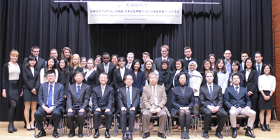 北海道大学短期留学プログラム(HUSTEP)留学生