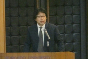 安井学部長の挨拶