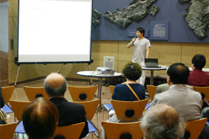 同窓会奨学生の発表