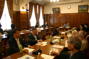 同窓会総会の様子