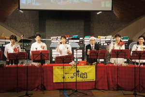 森の時間ミュージックベルの演奏