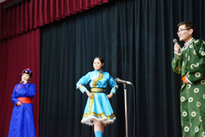 中国人留学生によるダンス