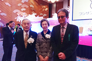 木村名誉教授ご夫妻と岩下教授