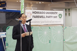 寺尾国際教育研究センター長の挨拶