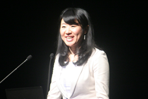 越氏から後輩へのメッセージ