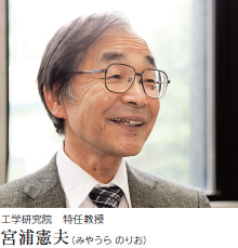工学研究院 特任教授 宮浦憲夫(みやうら のりお)