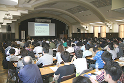 市民公開農学特別講演会の様子