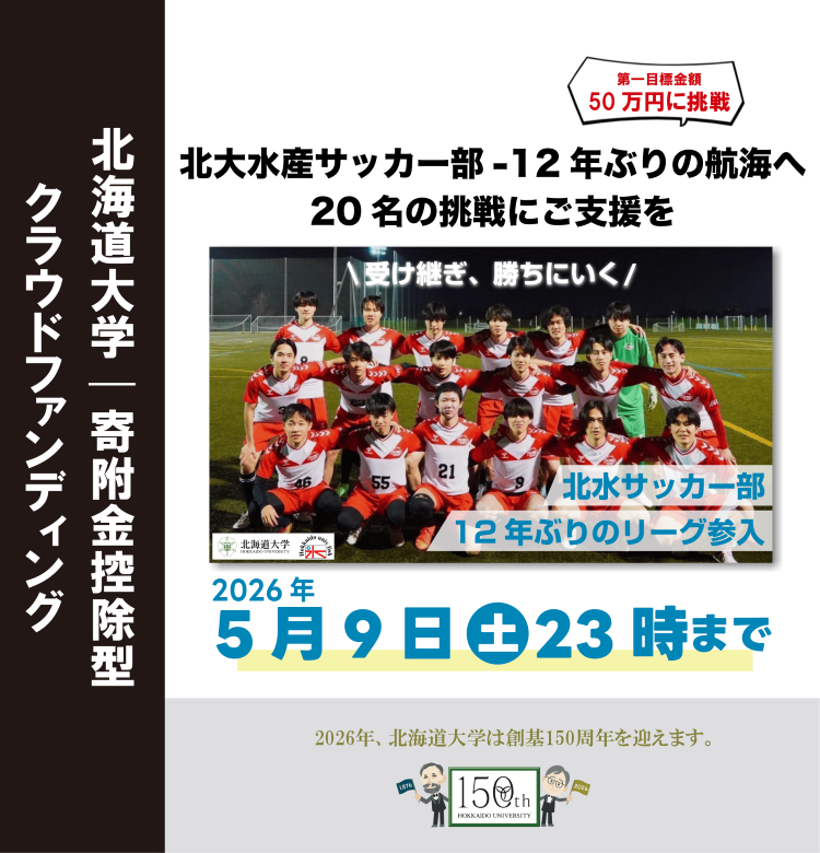 北大クラウドファンディング
