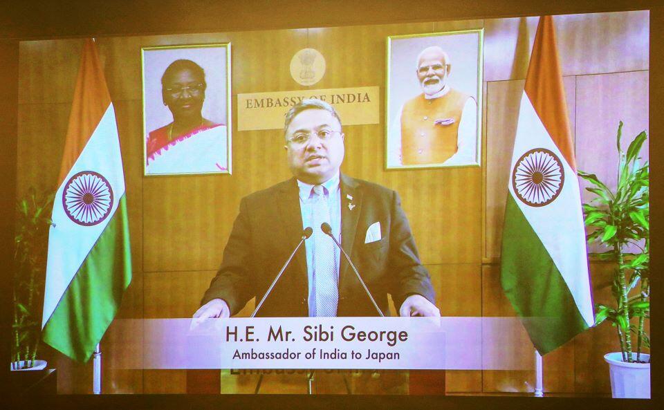 シビ・ジョージ駐日インド大使にによる開会挨拶