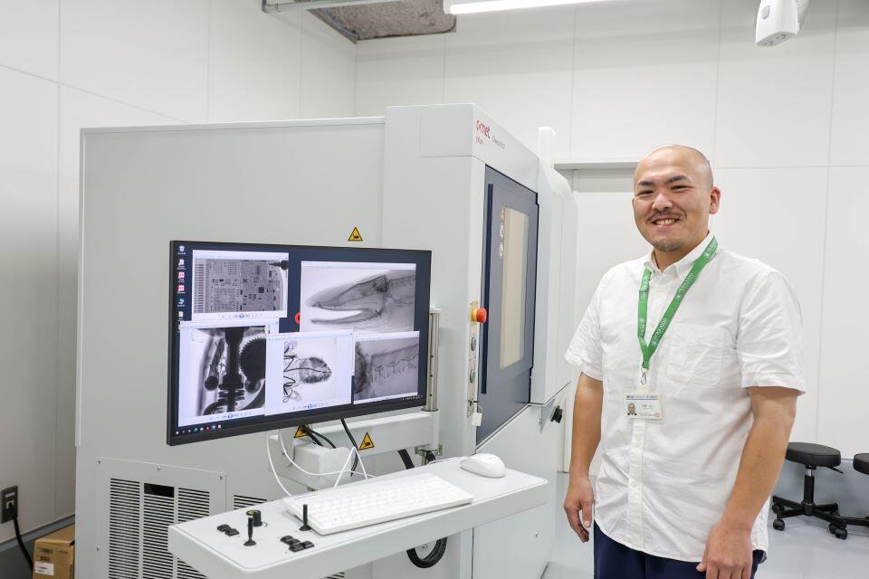 ニタリクジラの骨格標本展示を手掛けた、北海道大学総合博物館水産科学館助教の田城 文人さん。
