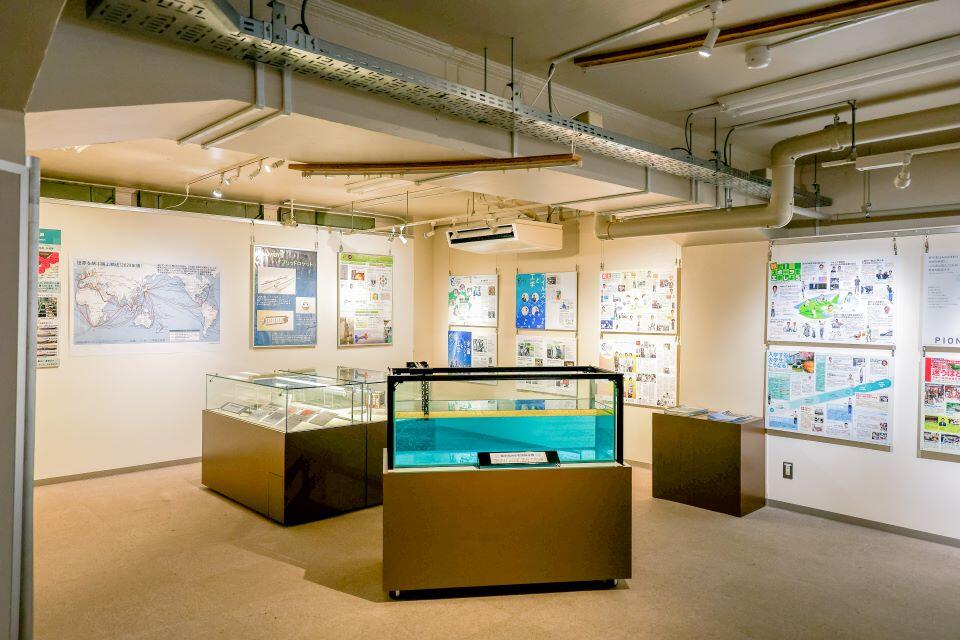 工学研究院の展示ブース(撮影:長尾美歩)