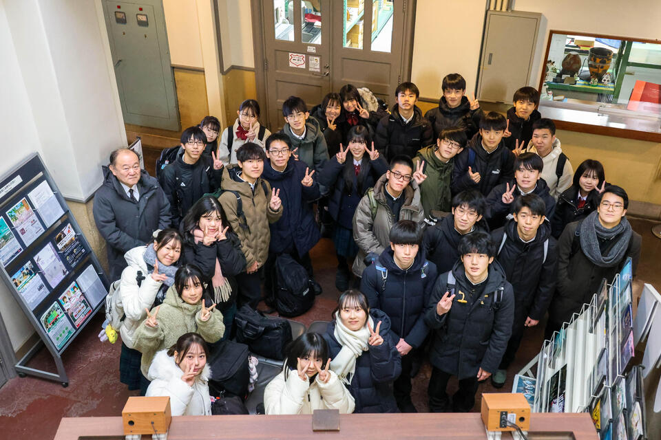 参加した札幌第一高校のみなさん