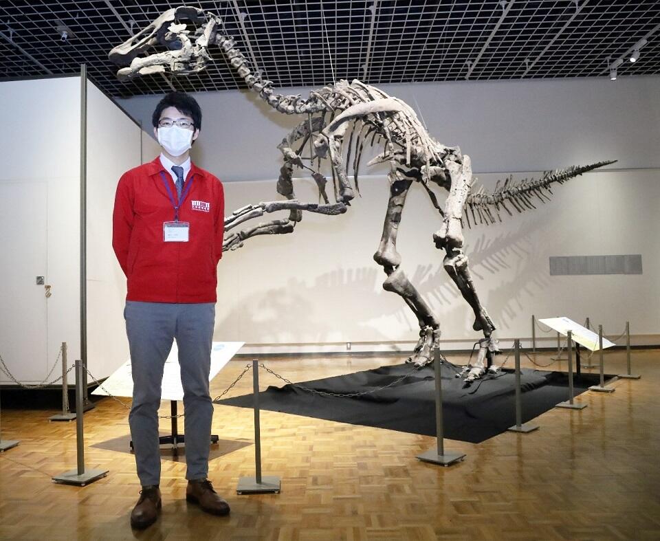 特別展示を中心になってすすめてきた北海道博物館 学芸員 圓谷昂史さん。