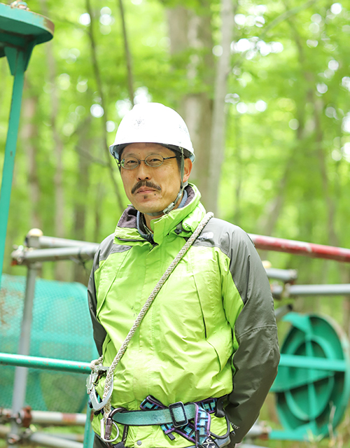 北方生物圏フィールド科学センター 苫小牧研究林長 中村誠宏 教授